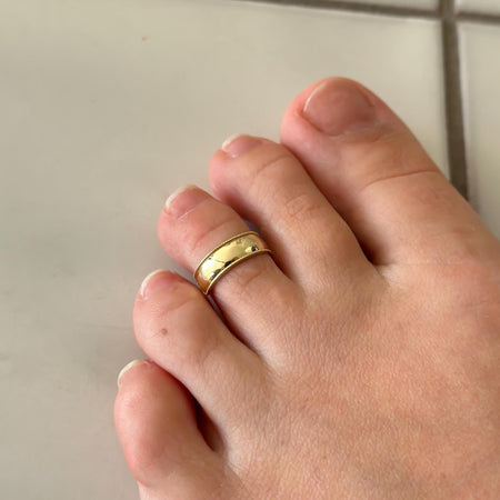-14k Gold “Sunkissed Band” Ring