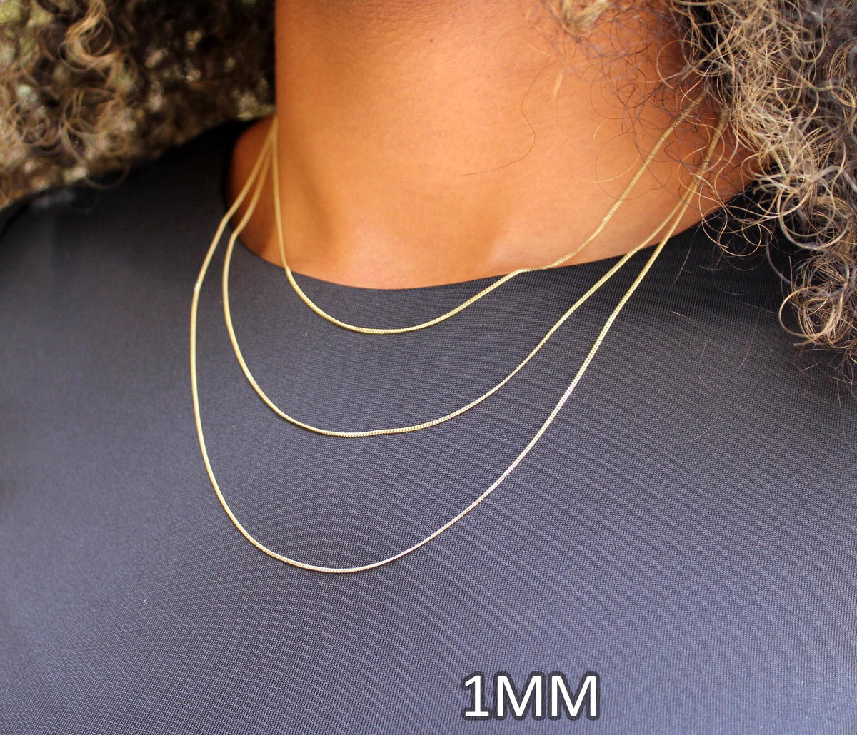“Cuban Link” Chain - 14k Gold