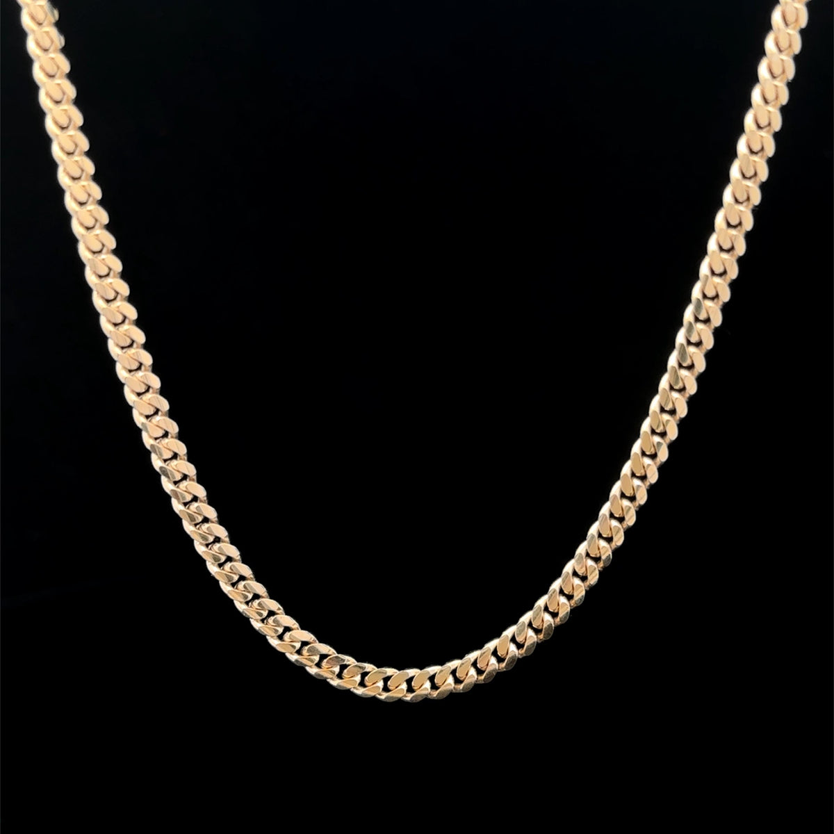 “Miami Cuban” Necklace - 14k or 10K Gold 3mm