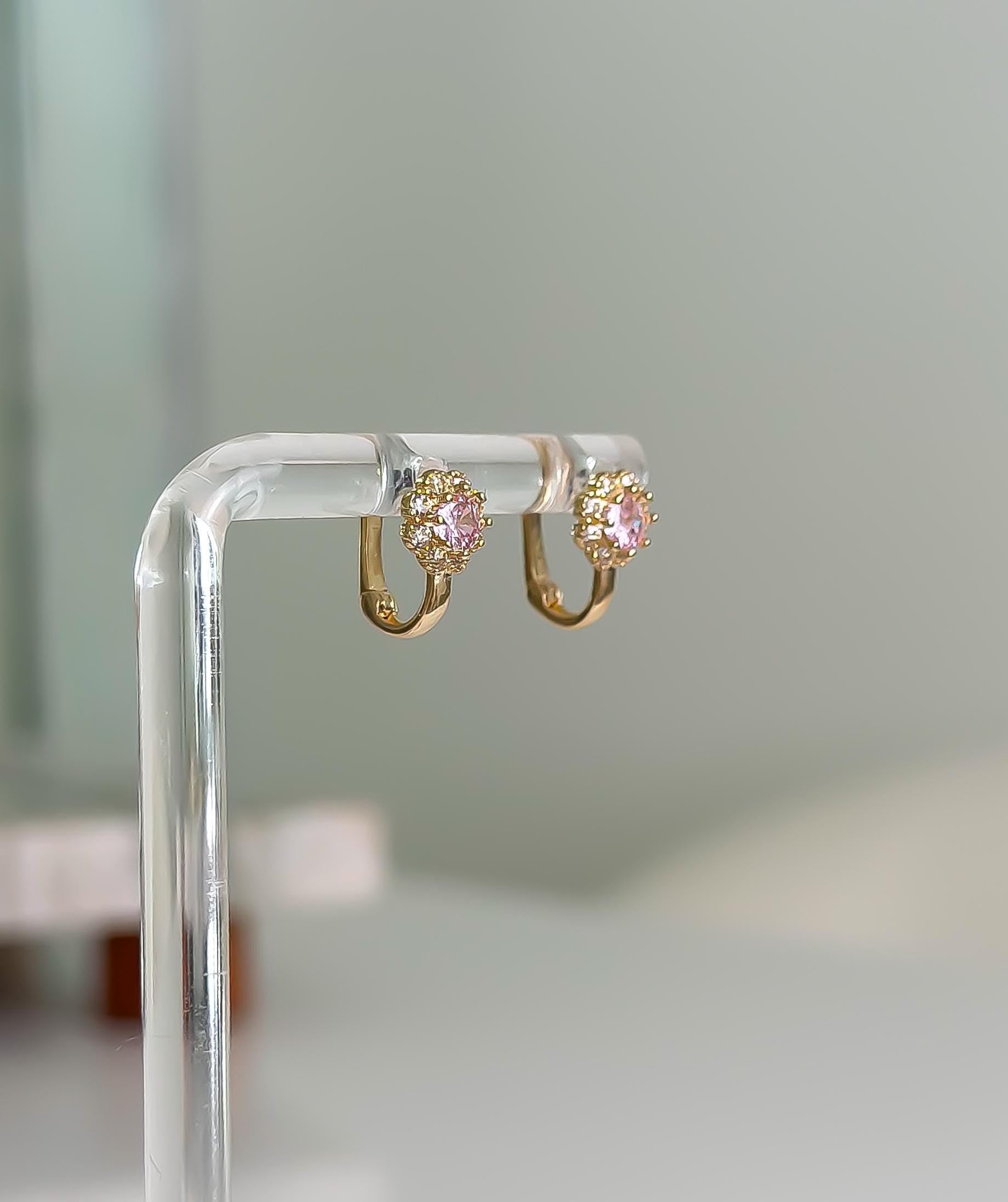 “Royal Spark” Earrings - 14k Gold