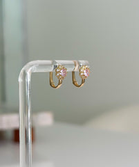 “Royal Spark” Earrings - 14k Gold