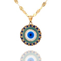 “Protective Eye” Pendant – 14k Solid Gold