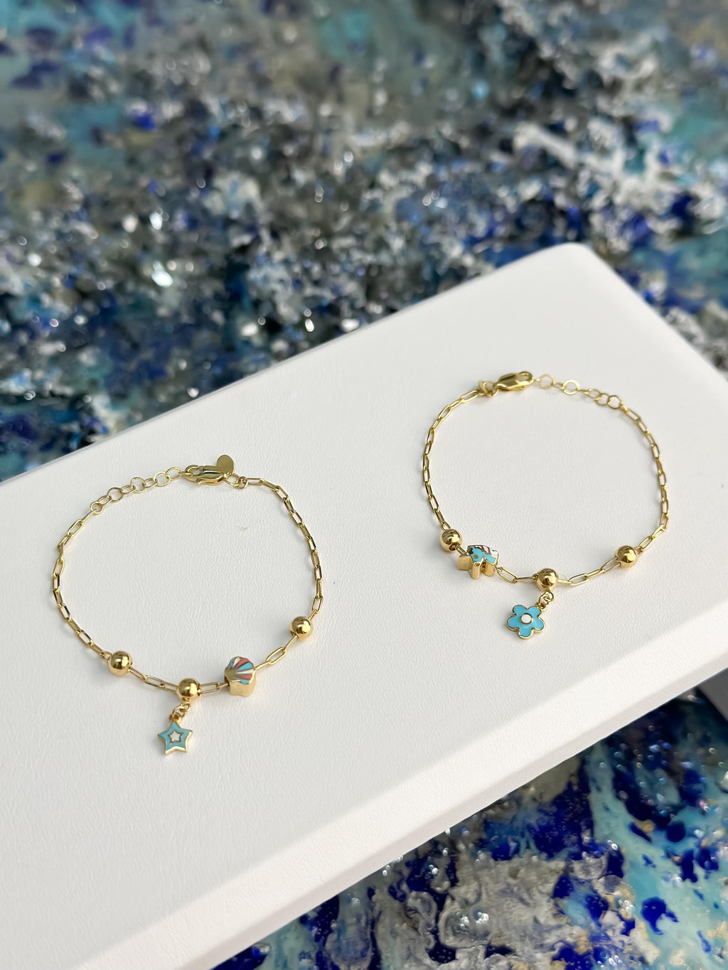 "Whimsy Wonders" Bracelet - 14k Gold