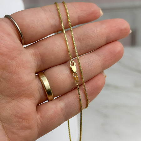 “Franco Luxe” Necklace - 14k Gold