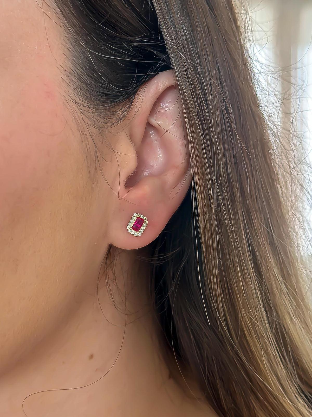 “Modern Spark” Earrings - 14k Gold