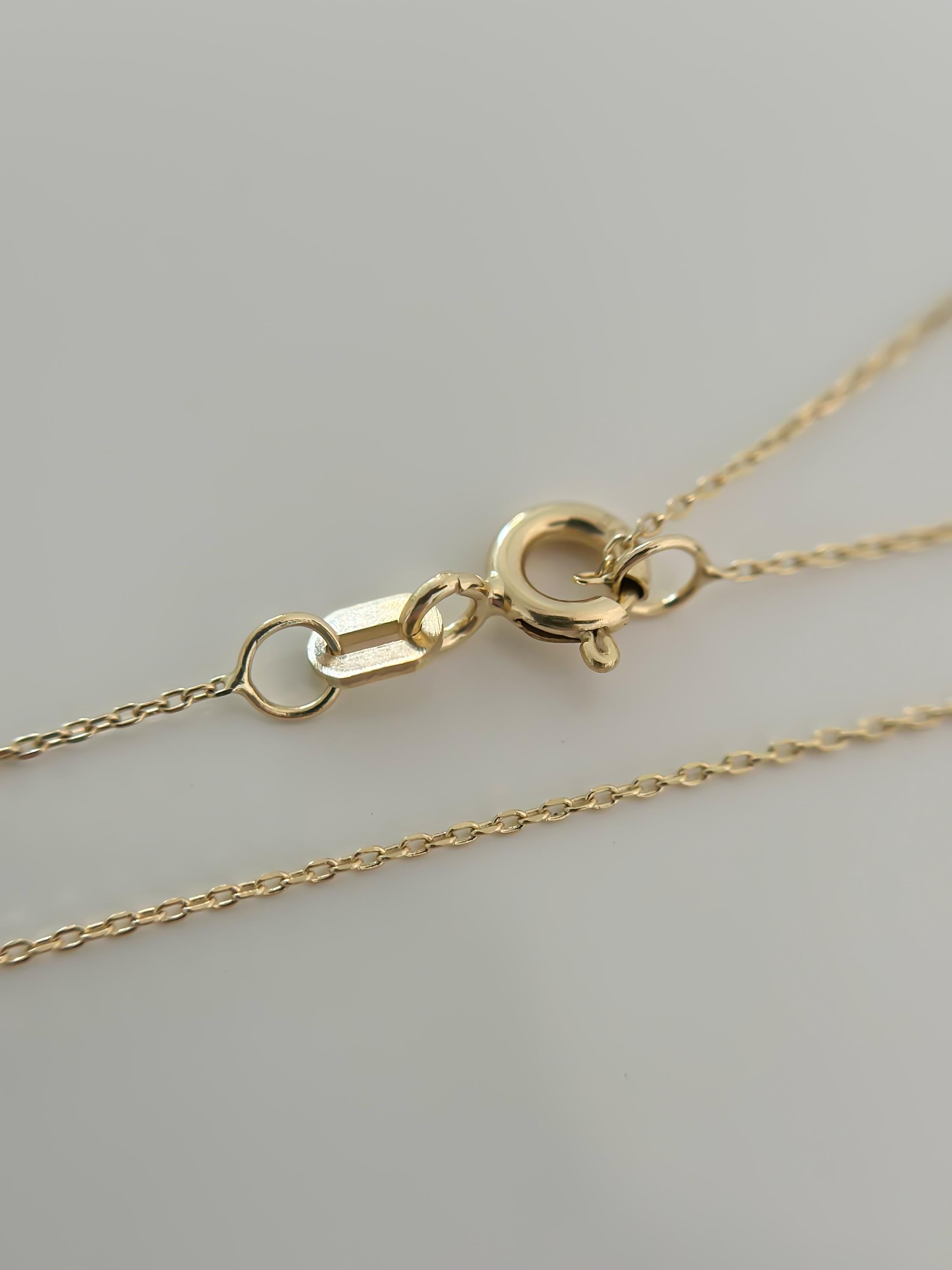 “Daily Dainty”  Cable Chain – 14k Gold