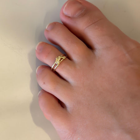 14k Gold “Coastal Dolphin” Ring
