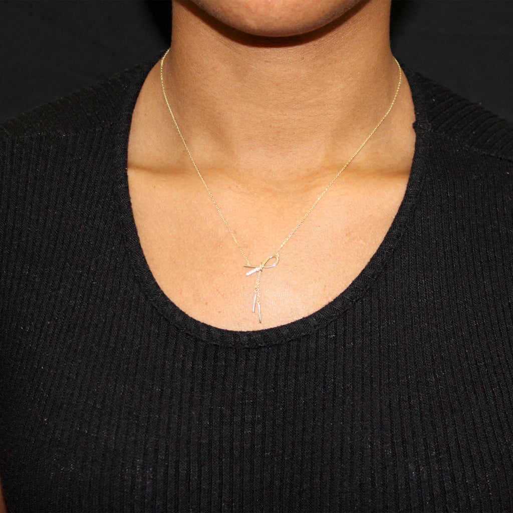14k Gold “Tied to You” Necklace