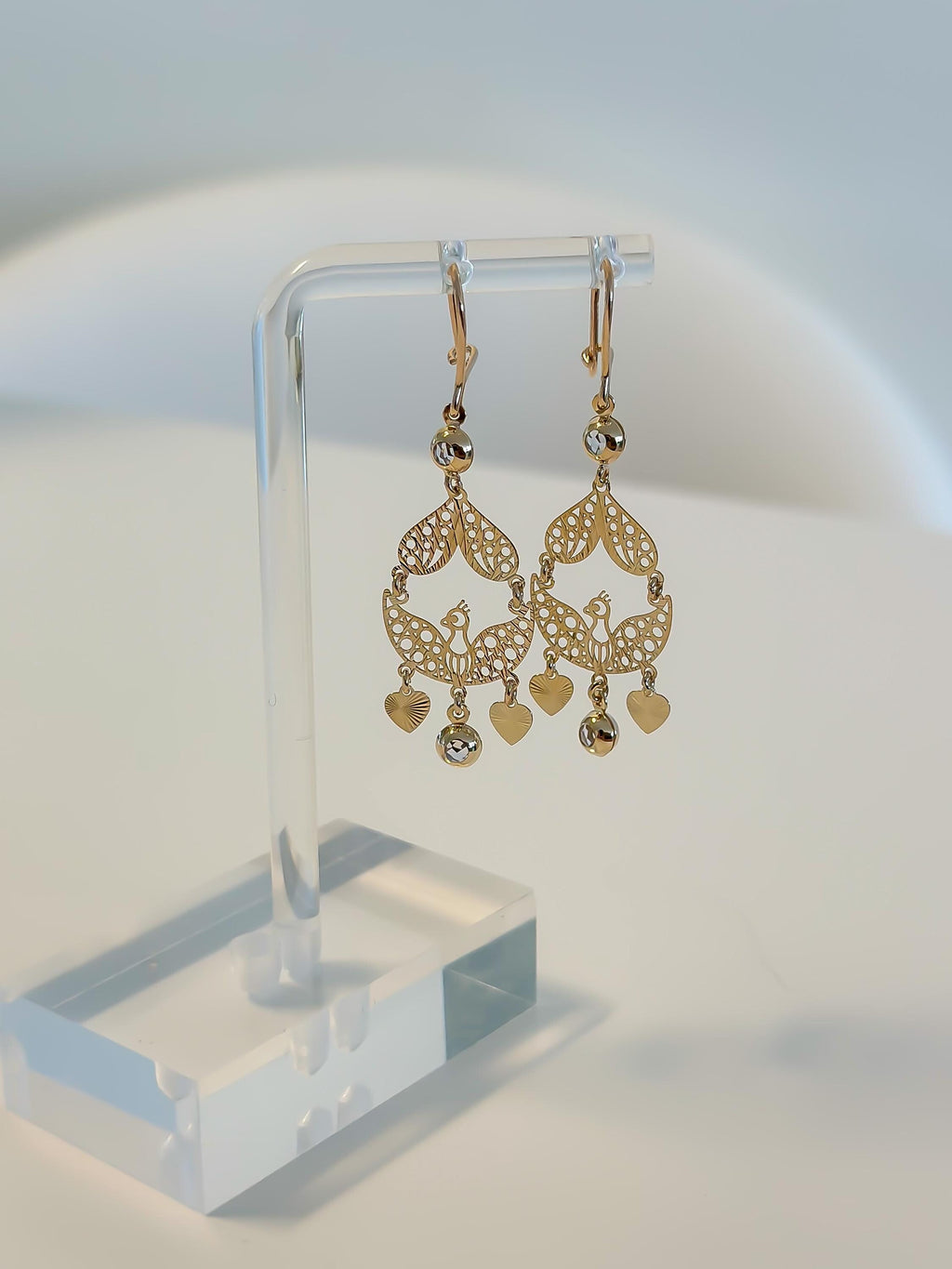 “Majestic Bloom” Earrings - 14k Gold