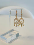 “Majestic Bloom” Earrings - 14k Gold