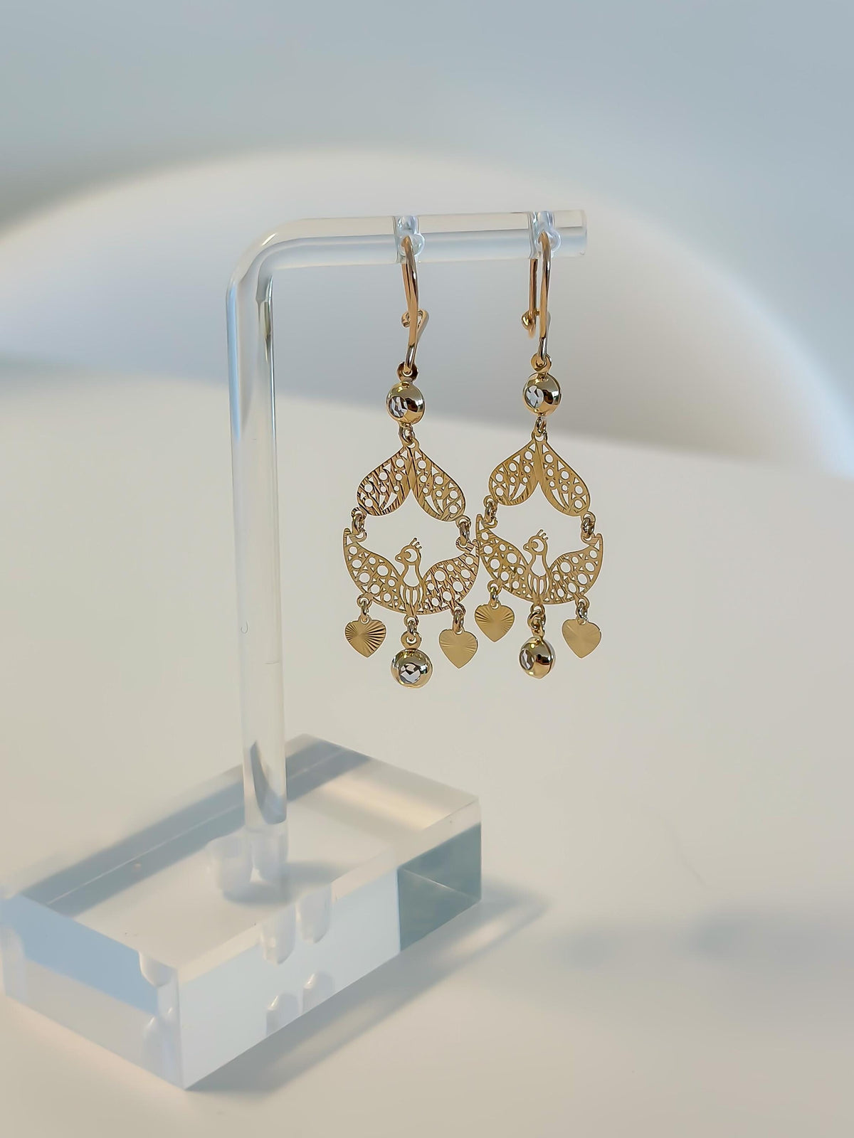 “Majestic Bloom” Earrings - 14k Gold