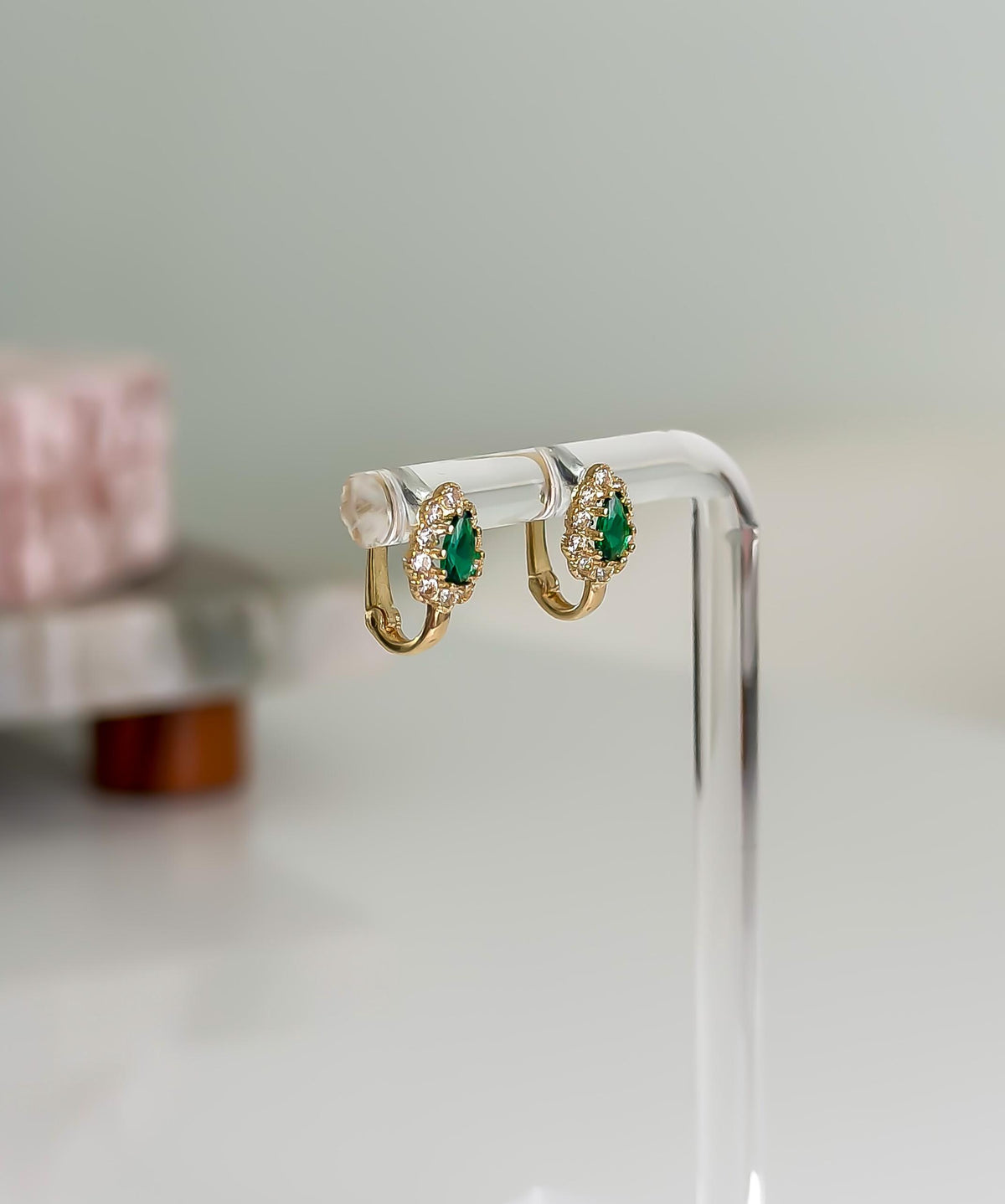 “Iris Spark” Earrings - 14k Gold