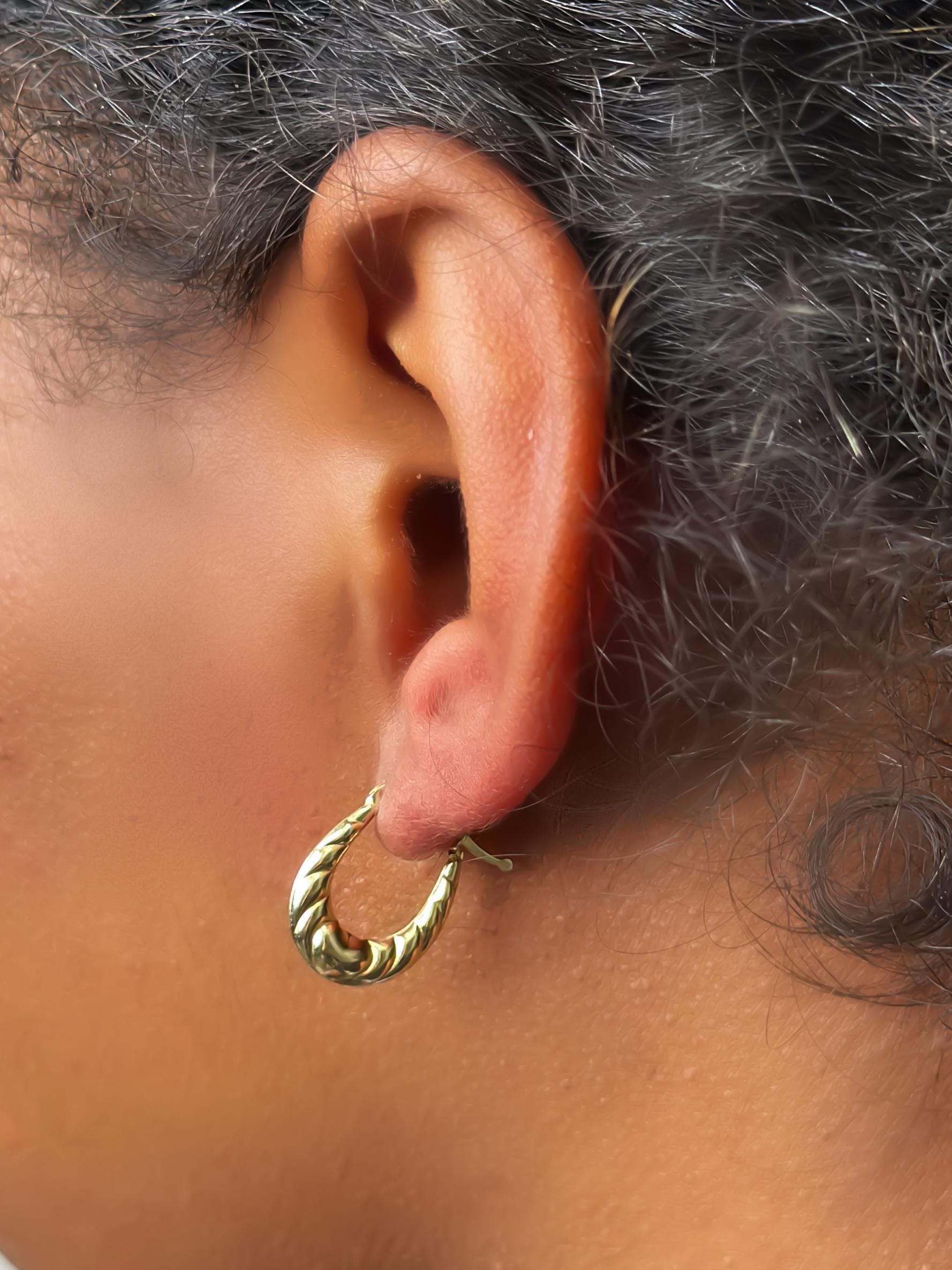 “Petite Heart” Earrings - 14k Gold