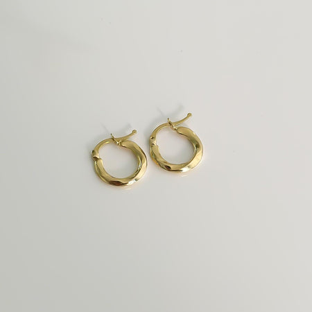 “Petite Twist” Earrings - 14k Gold