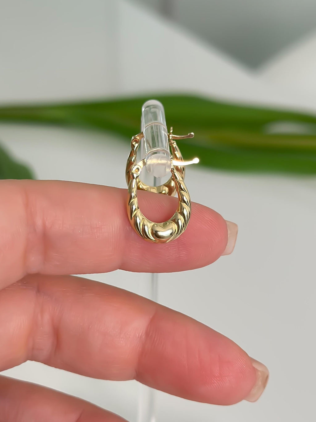 “Petite Heart” Earrings - 14k Gold