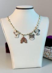 “Puppy Love” Pendant - 14k Gold
