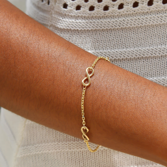 “Infinite” Bracelet - 14k Gold