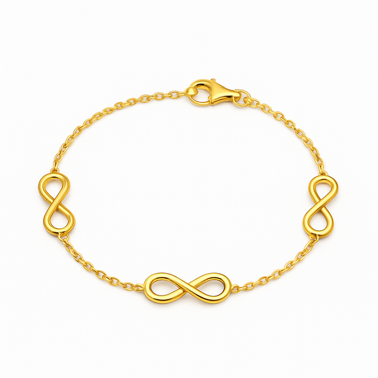 “Infinite” Bracelet - 14k Gold