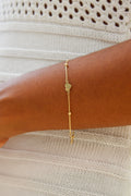 “Beaded Love” Bracelet - 14k Gold