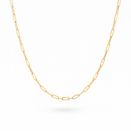 “Everyday Paperclip” Chain - 14k Gold