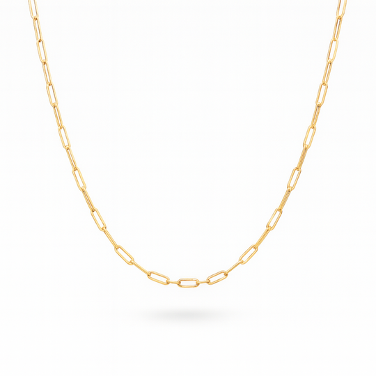 “Everyday Paperclip” Chain - 14k Gold