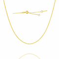 “Daily Dainty” Cable Chain – 14k Gold