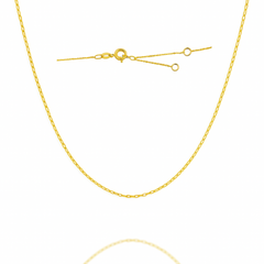 “Daily Dainty”  Cable Chain – 14k Gold
