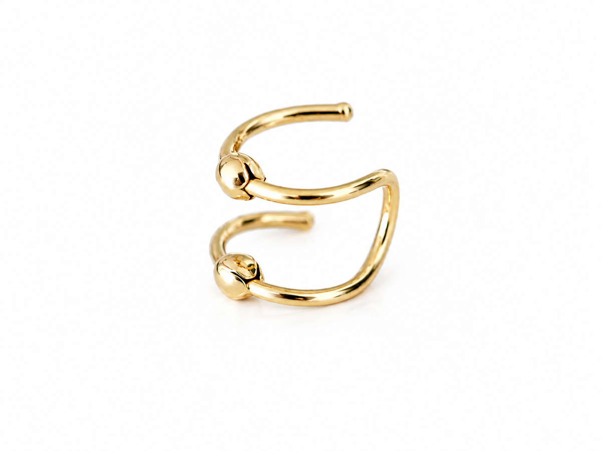 Ear Cuff - 14k Solid Gold