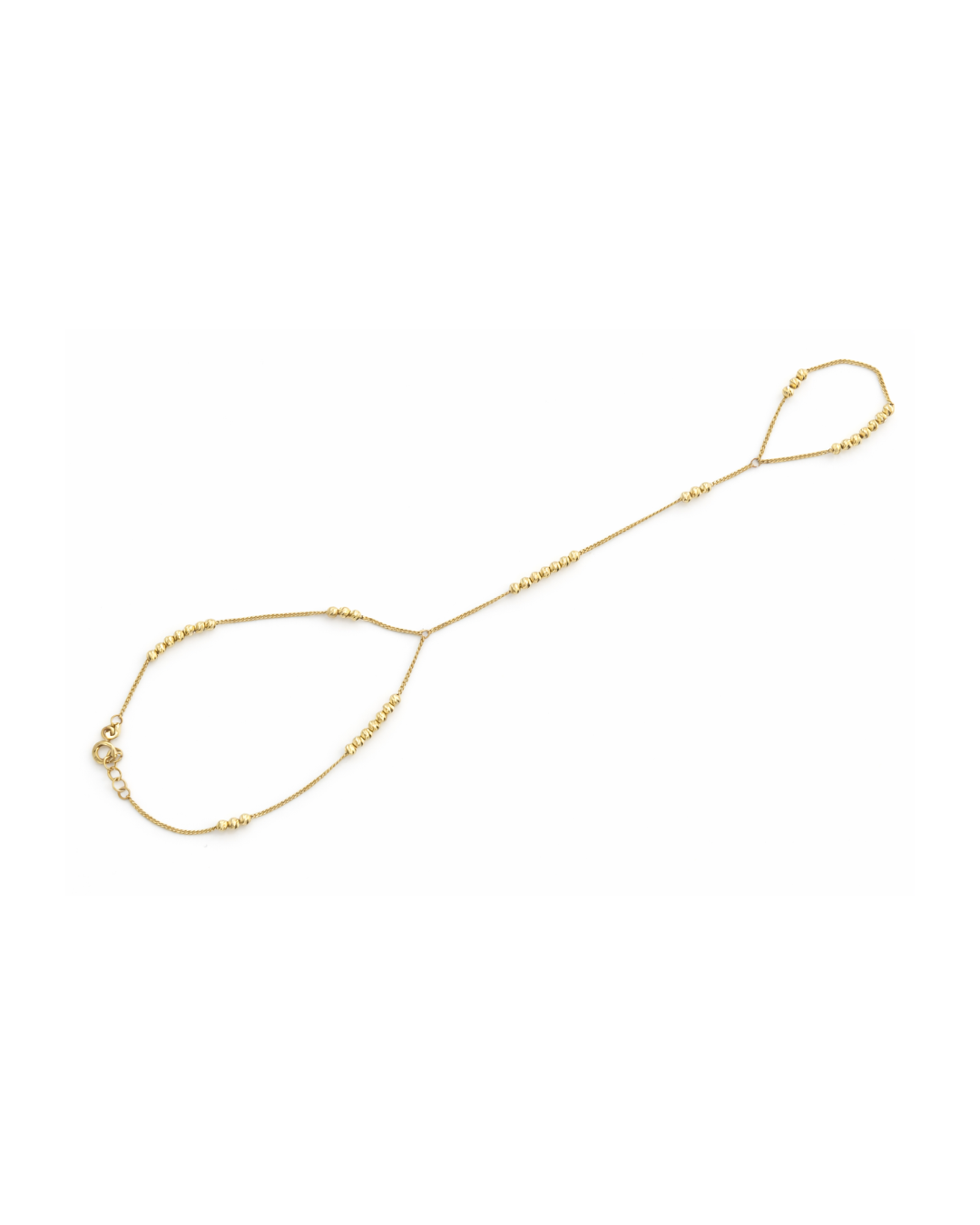“Dainty Hand Chain” – 14k Solid Gold