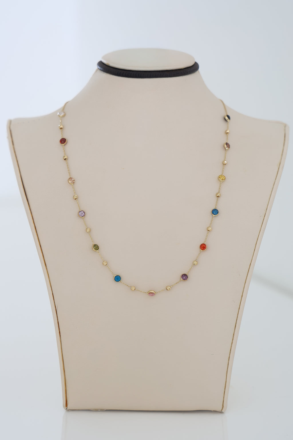 "Confetti Spark" Necklace - 14k Gold