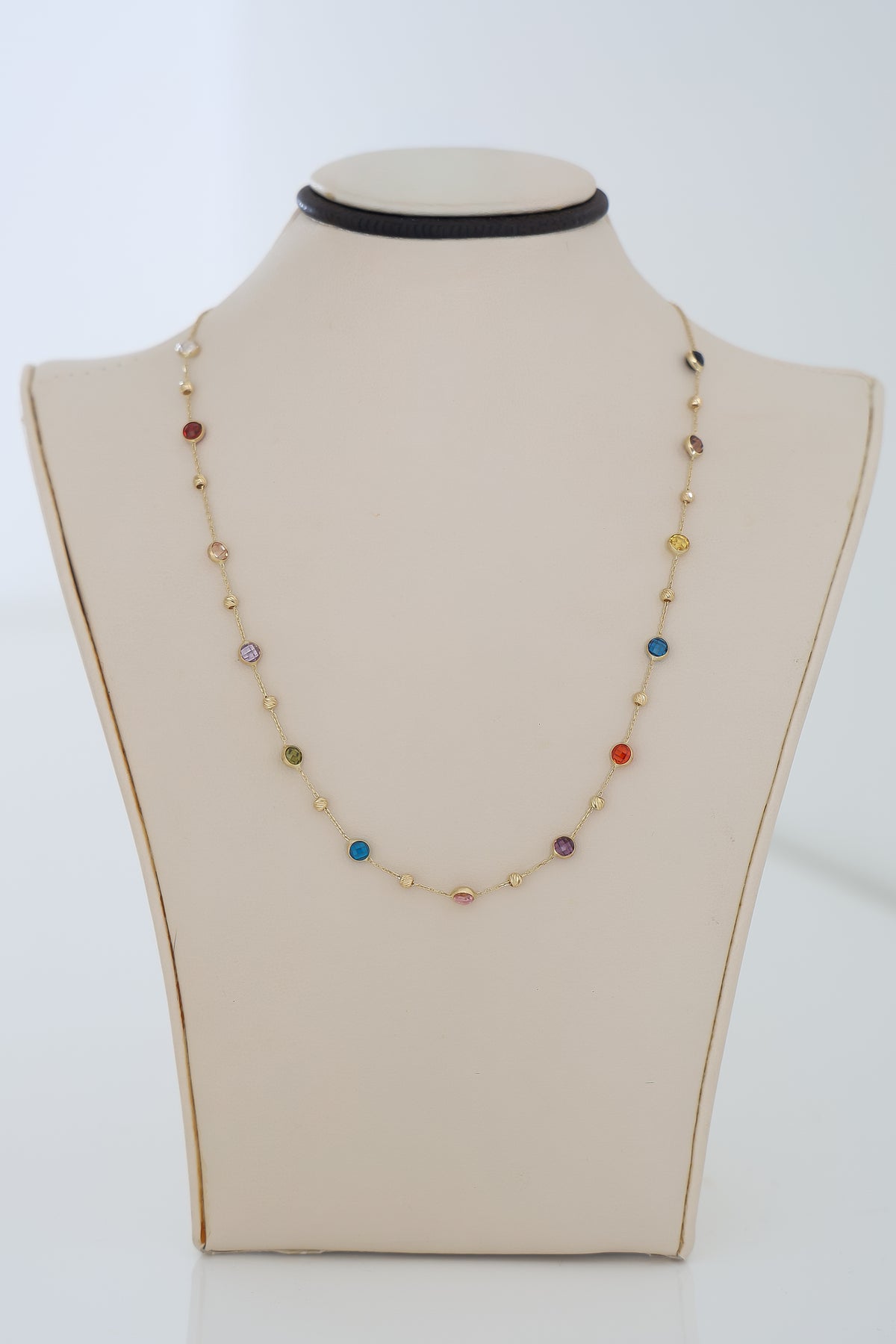 "Confetti Spark" Necklace - 14k Gold