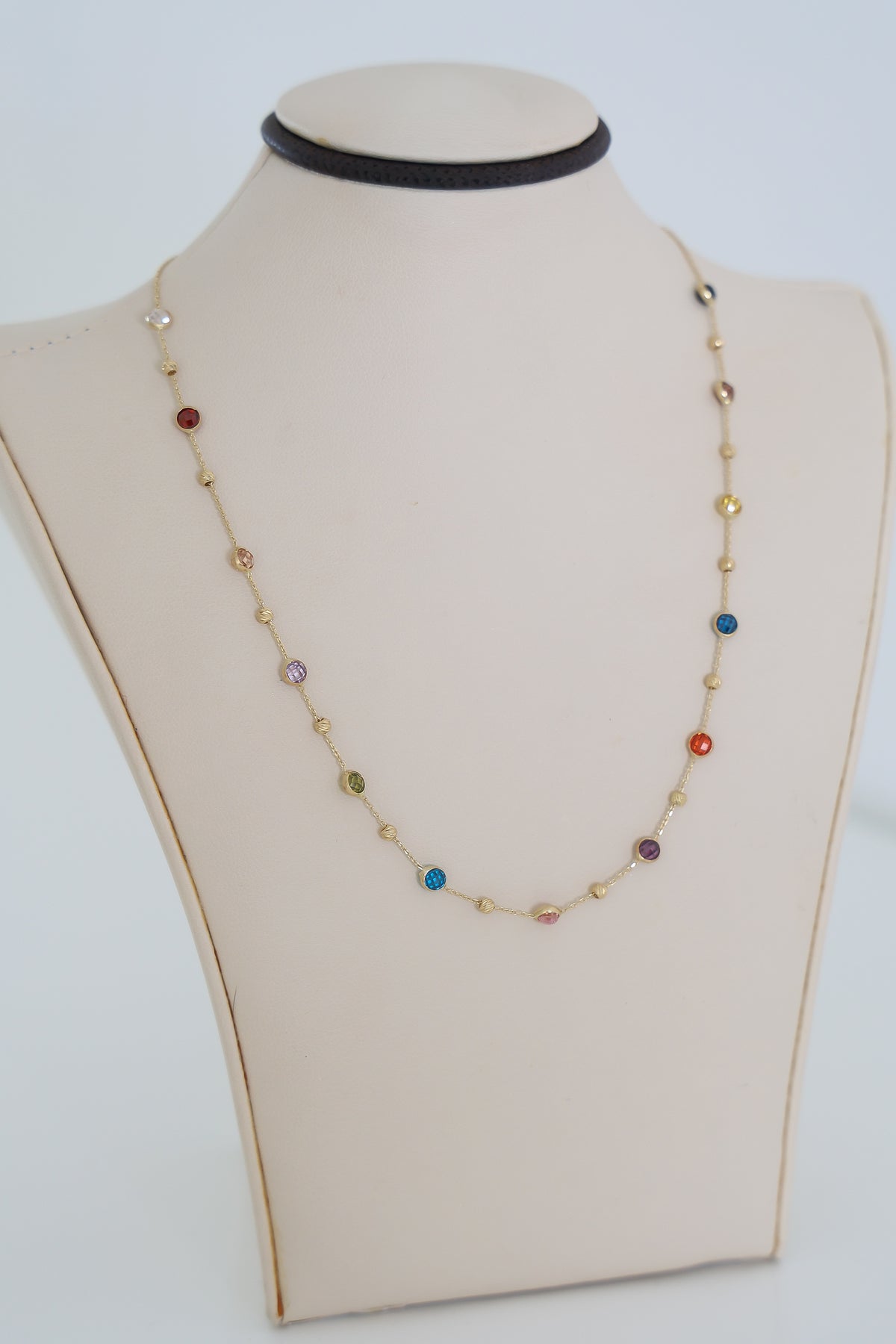 "Confetti Spark" Necklace - 14k Gold