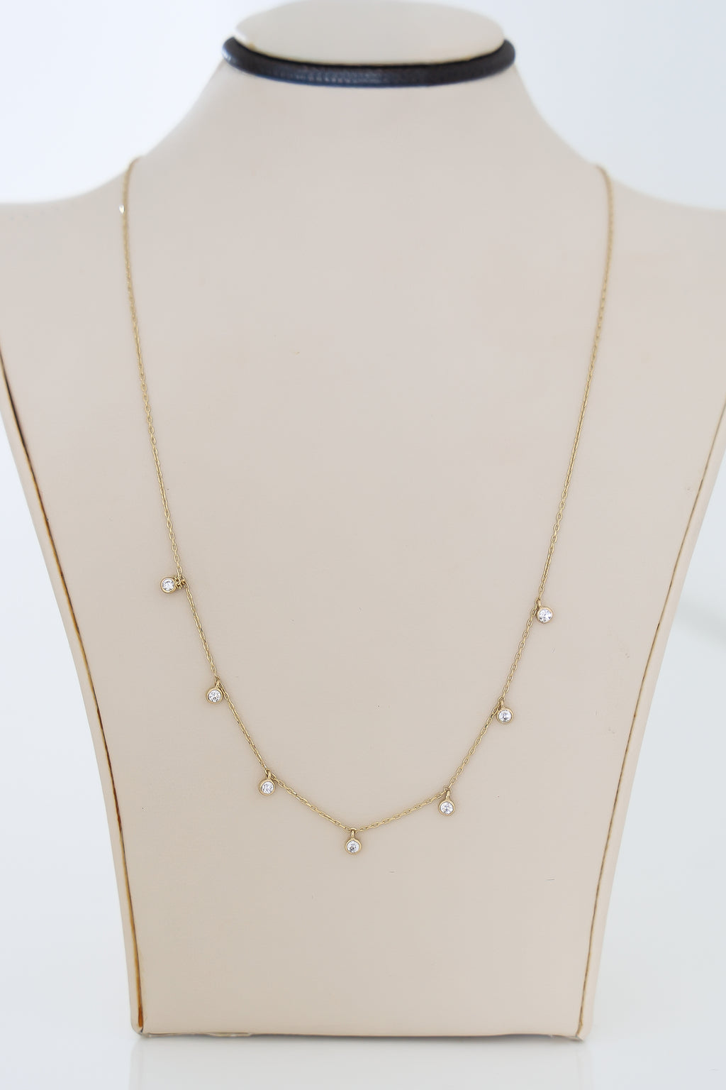 "Golden Glimmer" Necklace - 14k Gold
