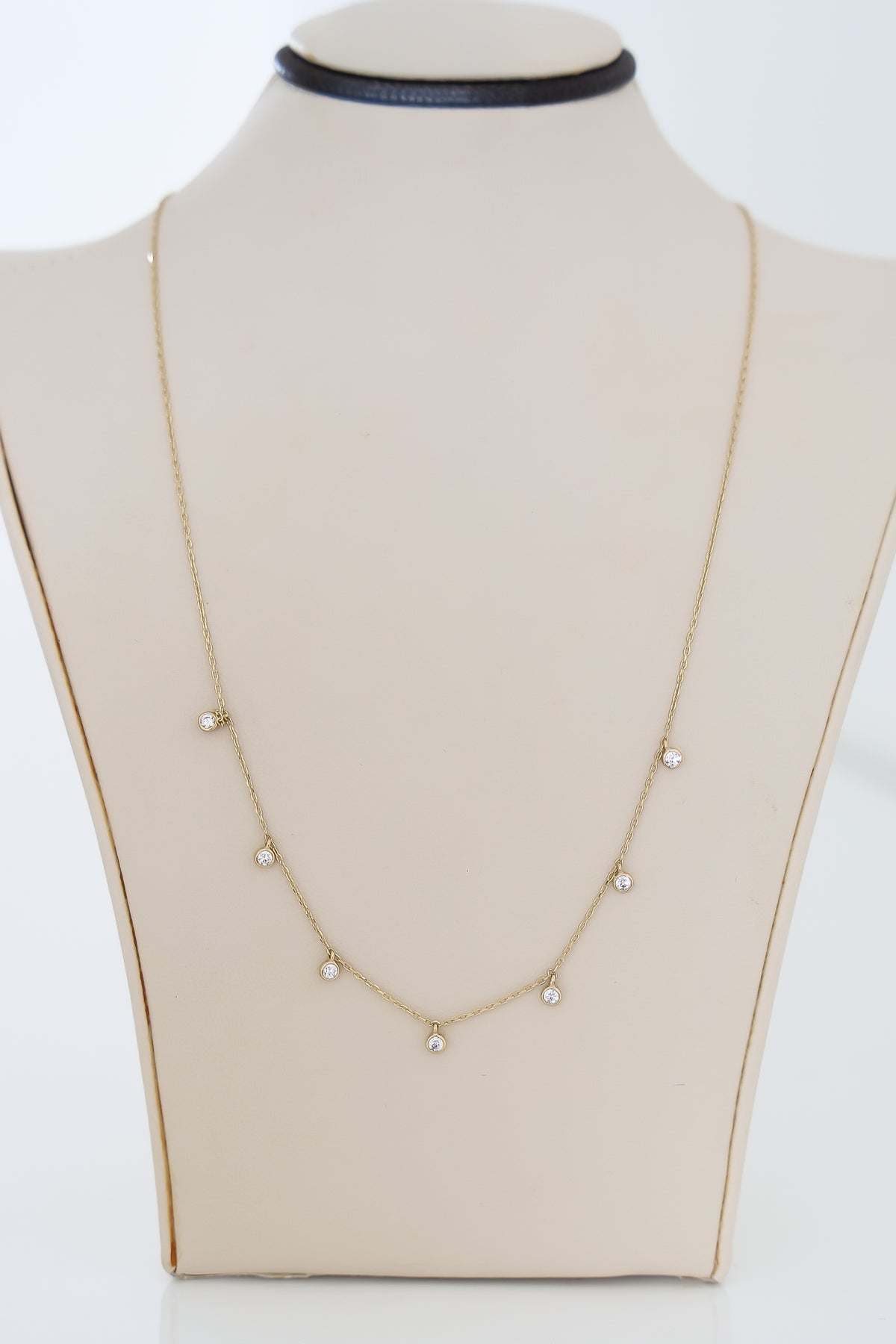 "Golden Glimmer" Necklace - 14k Gold
