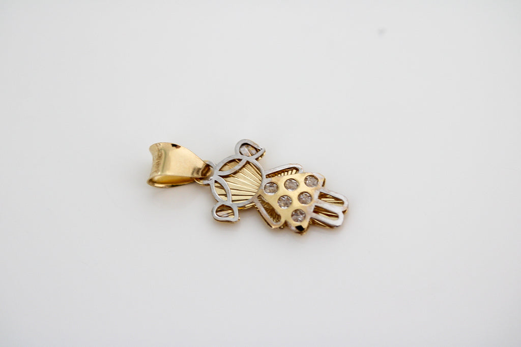 "Loved One” Pendant- 14k Solid Gold