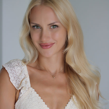 Mini Bear Pendant-14k Solid gold