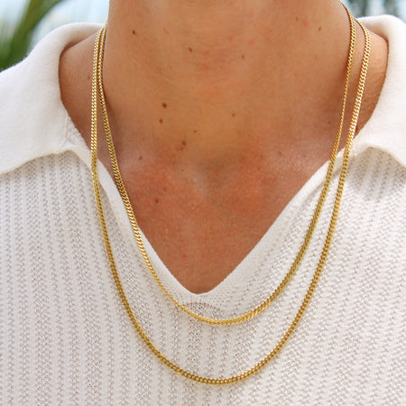 “Miami Cuban” Necklace - 14k Gold