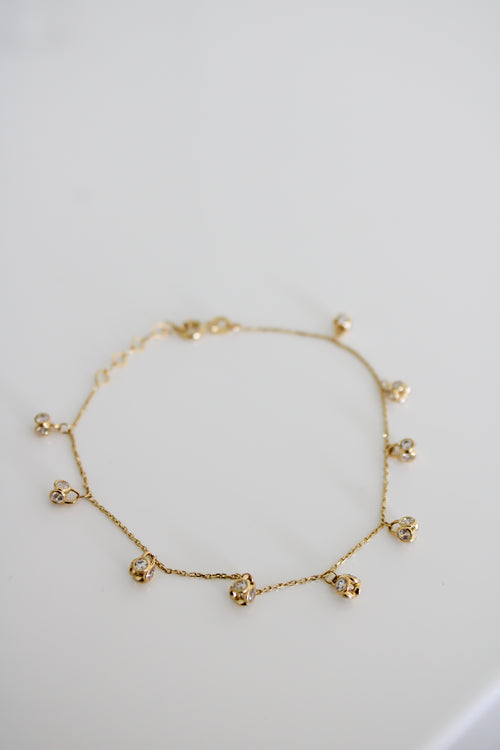 "Golden Glimmer" Bracelet - 14k Gold