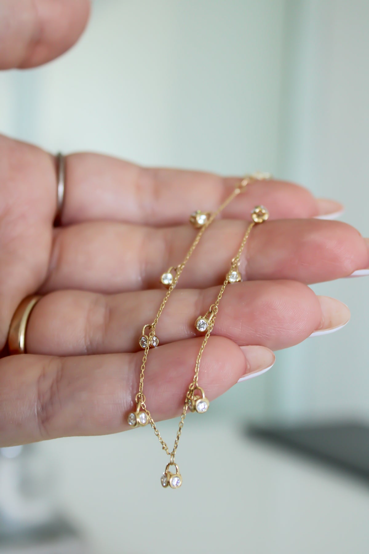 "Golden Glimmer" Bracelet - 14k Gold