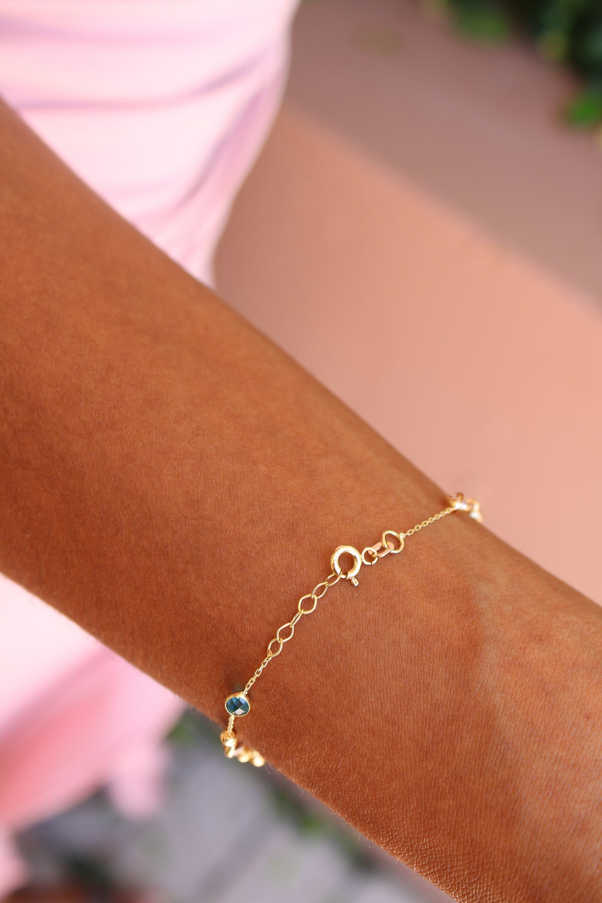 "Confetti Spark" Bracelet - 14k Gold