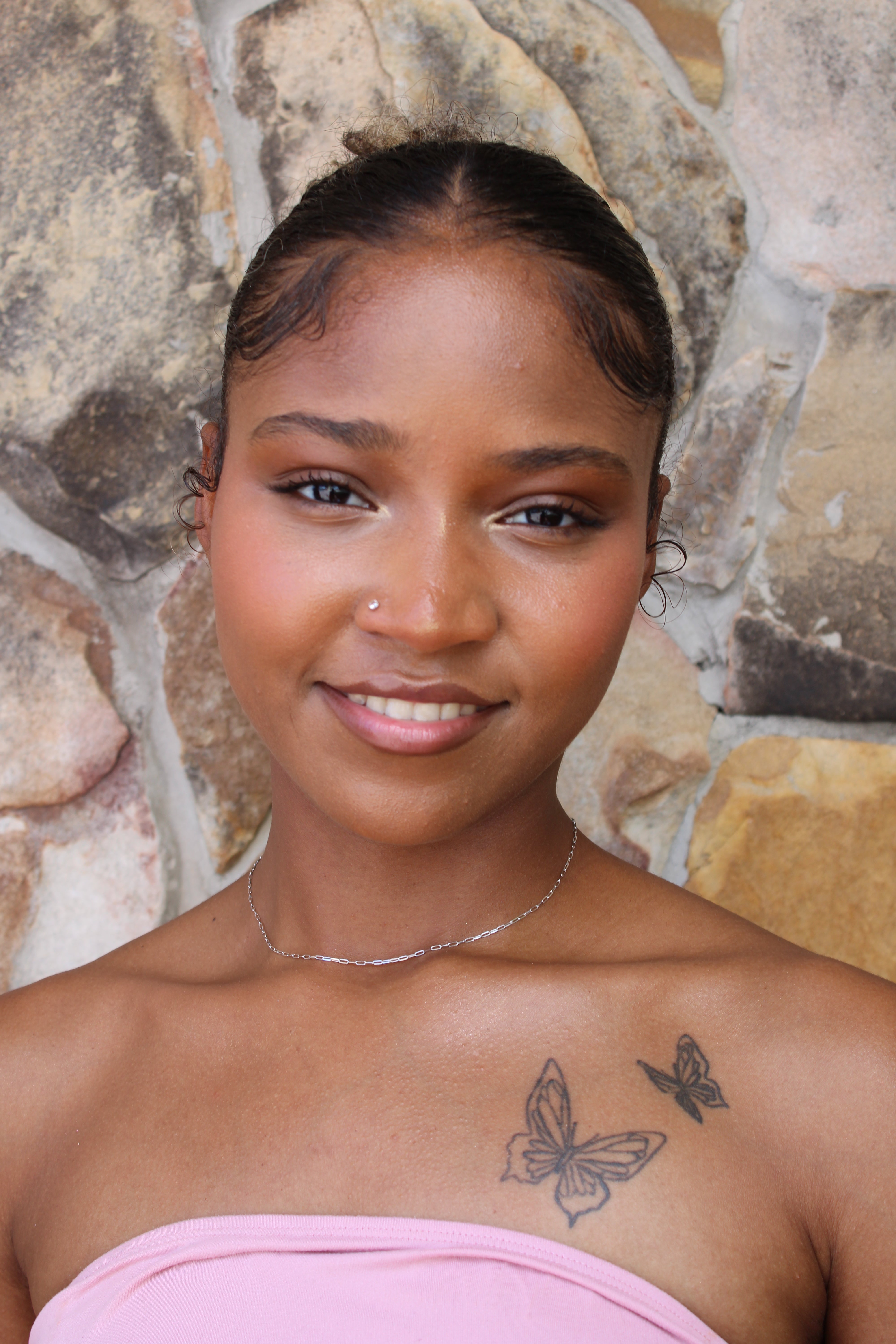 “Snow Paperclip” Chain – 14k White Gold