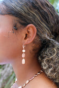 "Polished Blush" Earrings - 14k Gold