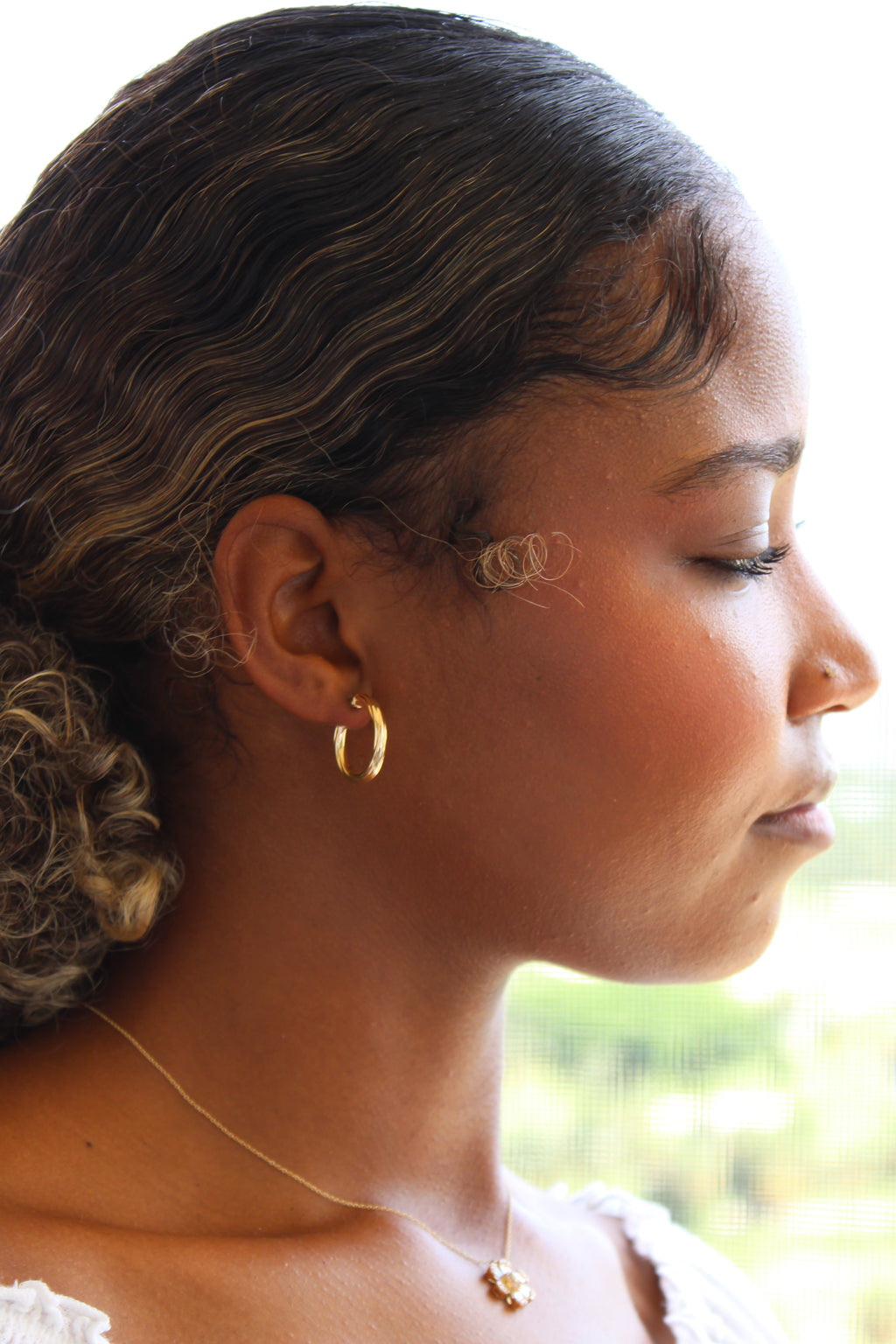 "Golden Twist" Earrings - 14k Gold