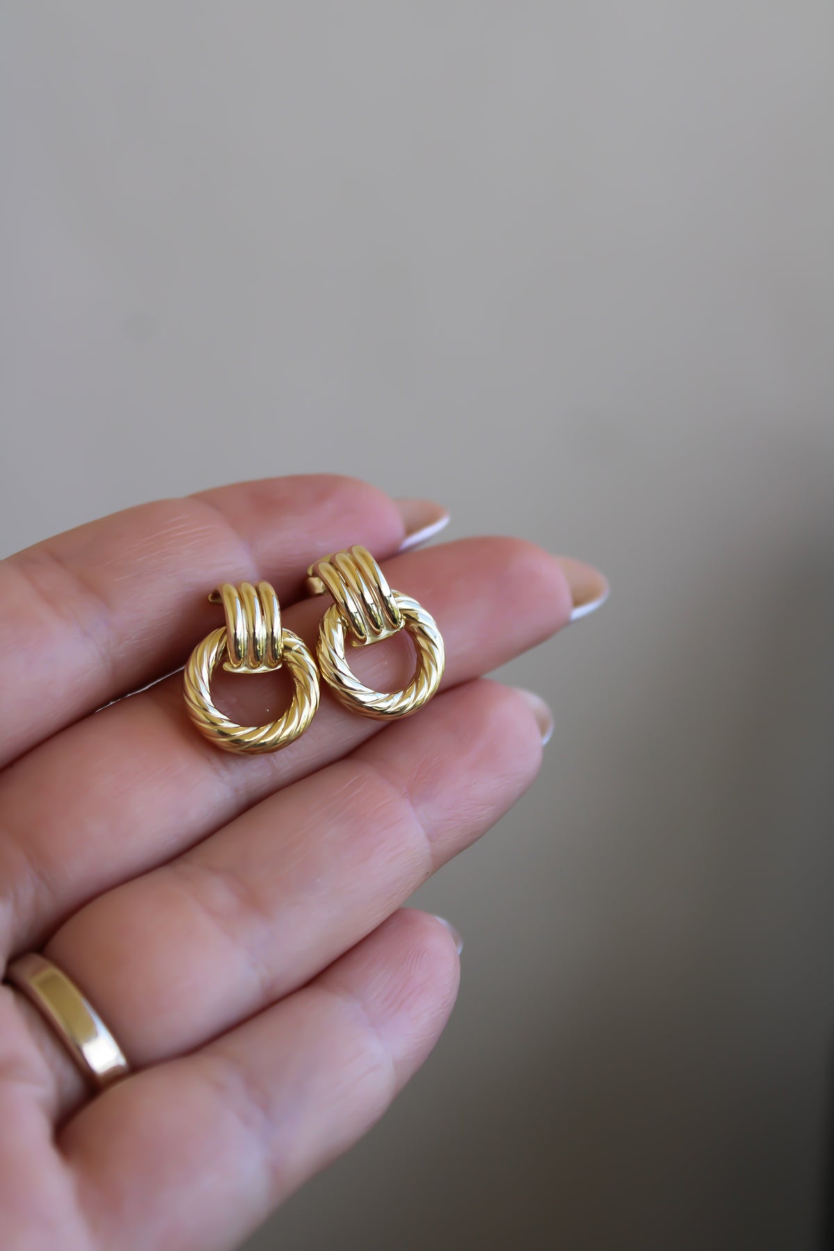 "Butter Twist" Earrings - 14k Gold