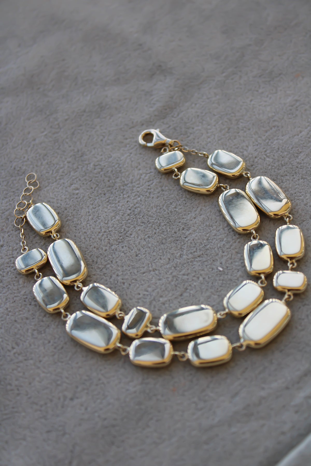 "Polished Edge" Bracelet - 14k Gold