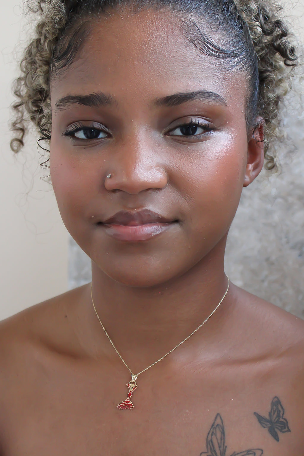 “Banana Bliss” Pendant – 14k Solid Gold