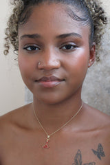 “Banana Bliss” Pendant – 14k Solid Gold