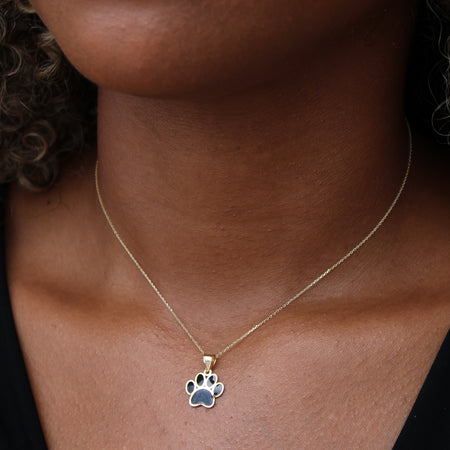 “Pawfect Love” Charm – 14k Solid Gold