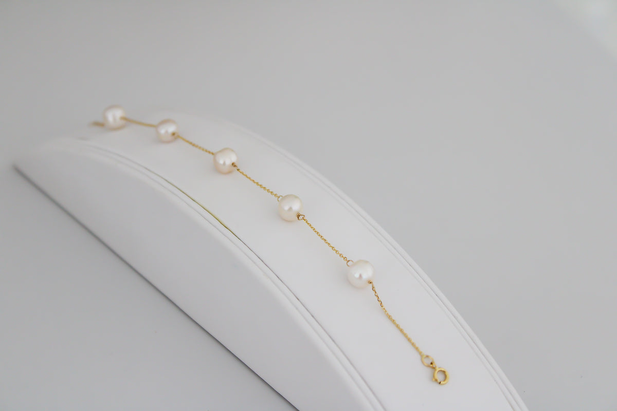 “Pearl Collection” – 14k Solid Gold