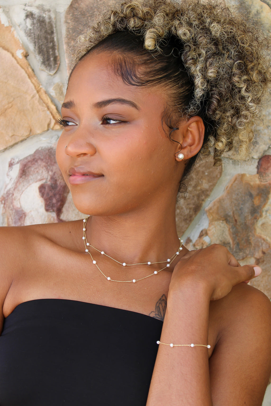 “Pearl Collection” – 14k Solid Gold